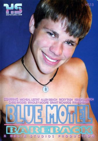 Blue Motel Bareback DVD - Front