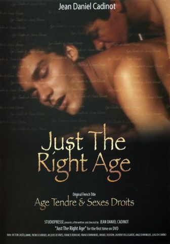 Age Tendre et Sexes Droits DVD - Front
